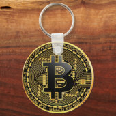 ビットコインキーチェーン キーホルダー (正面)
