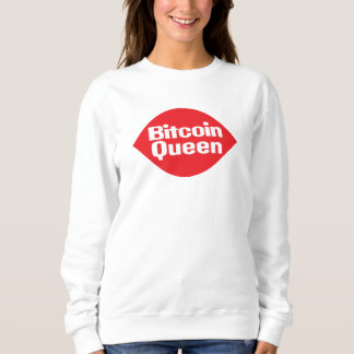 ビットコインクイーンのパロディー画像Tシャツ スウェットシャツ