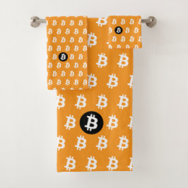 ビットコインクラシック オレンジ バスタオルセット