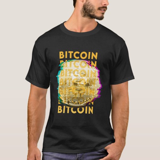 ビットコイングリッチT- Tシャツ (正面)