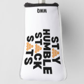 ビットコインステイ謙虚スタックSATS暗号 ゴルフヘッドカバー (回転90)