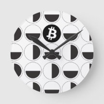 ビットコインデザイナーブラック&ホワイト