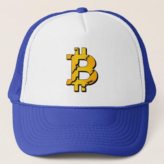 ビットコインデザイン キャップ (正面)