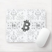 ビットコインデジタル暗号通貨 マウスパッド (マウス)