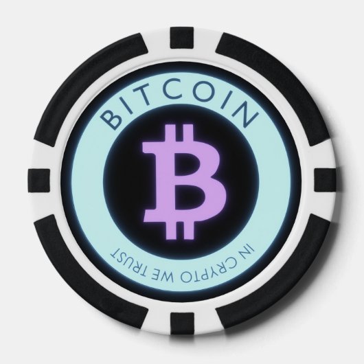 ビットコイントランプのポーカーチップ！ ポーカーチップ (正面)