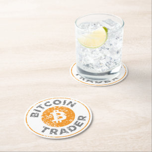 ビットコイントレーダグランジー文字サークルの概要 ラウンドペーパーコースター