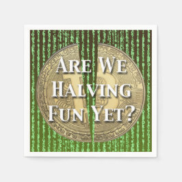 ビットコインハーヴィングイベント スタンダードカクテルナプキン