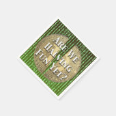 ビットコインハーヴィングイベント スタンダードカクテルナプキン (角)