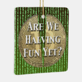 ビットコインハーヴィングイベント セラミックオーナメント (右)