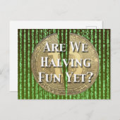 ビットコインハーヴィングイベント ポストカード (正面/裏面)