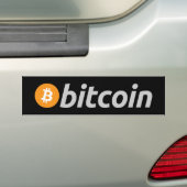 ビットコインバンパーステッカー バンパーステッカー (車上)