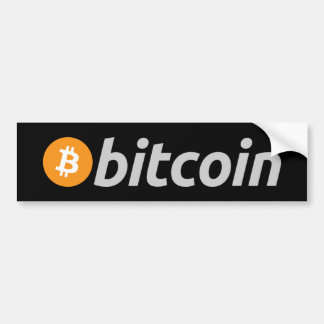 ビットコインバンパーステッカー バンパーステッカー