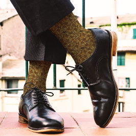 ビットコインパターンクリプトマネーカッコいい金ゴールド高級ギーク ソックス