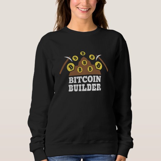 ビットコインビルダー スウェットシャツ (正面)