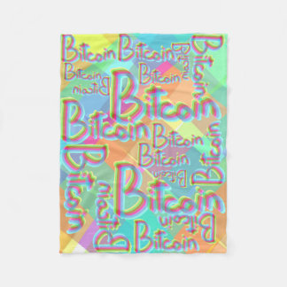 ビットコインブランケット フリースブランケット