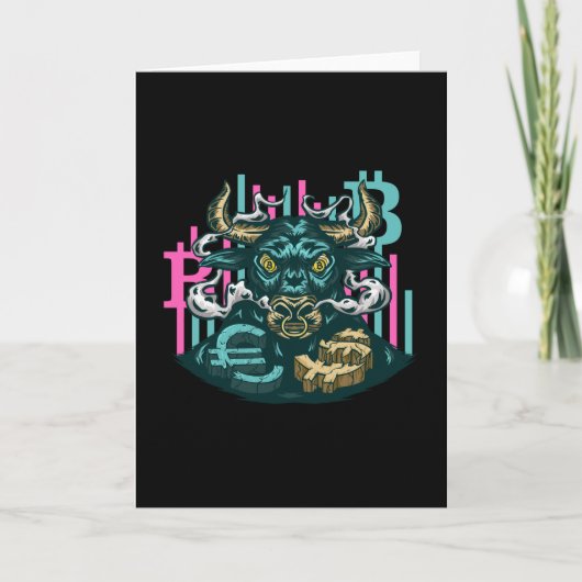 ビットコインブルマーケットホールド カード (正面)