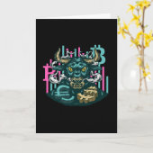 ビットコインブルマーケットホールド カード (黄色い花)