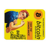 ビットコインプロパガンダ磁石 マグネット (横)