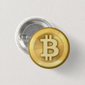ビットコインボタン 缶バッジ (正面&裏面)