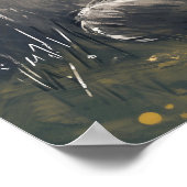 ビットコインラビットホール暗号バニーポスター ポスター (角)