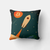 ビットコインロケット クッション (裏面)