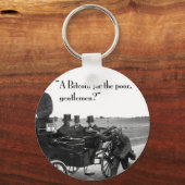 ビットコイン乞食 キーホルダー (正面)