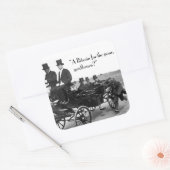 ビットコイン乞食 スクエアシール (封筒)