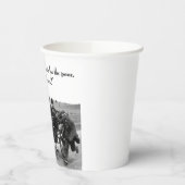 ビットコイン乞食 紙コップ (左)