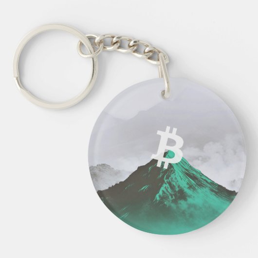 ビットコイン史上最高値(ATH) キーホルダー (正面)