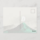 ビットコイン史上最高値(ATH) ポストカード (裏面)