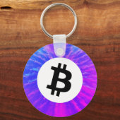 ビットコイン周波数 キーホルダー (正面)