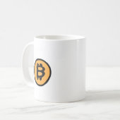 ビットコイン回収 コーヒーマグカップ (正面左)