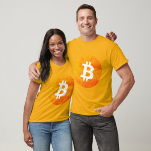 ビットコイン太陽 Tシャツ
