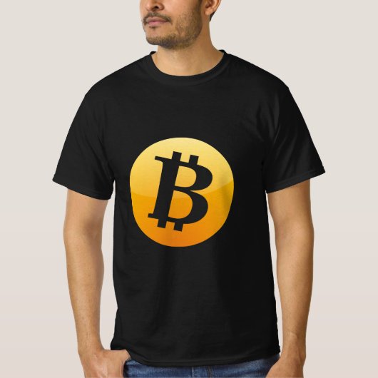 ビットコイン愛好家 Tシャツ (正面)