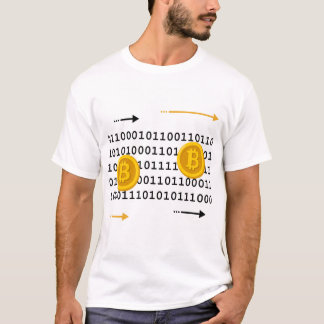 ビットコイン採掘 Tシャツ