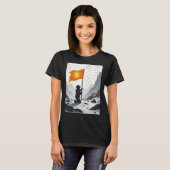 ビットコイン暗い隠された暗号ステッカーの力 Tシャツ (正面フル)