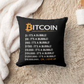 ビットコイン暗号ビットコインそれはバブルバブルだ クッション (ブランケット)