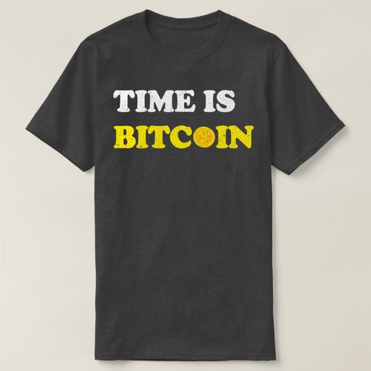 ビットコイン暗号ブロックチェーンHodl交換 Tシャツ (デザイン正面)