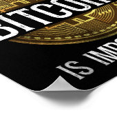 ビットコイン暗号教育は重要だが、ビットコイン ポスター (角)