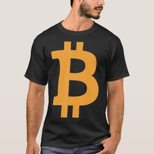 ビットコイン暗号通貨1 Tシャツ (正面)