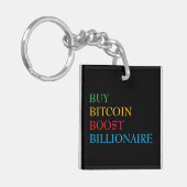 ビットコイン暗号通貨 キーホルダー (正面左)