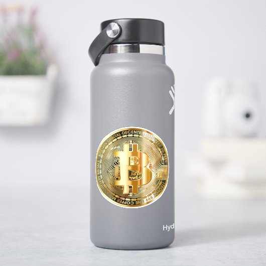ビットコイン暗号通貨 シール (HydroFlask)