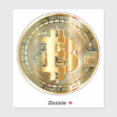 ビットコイン暗号通貨 シール (シート)