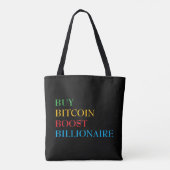 ビットコイン暗号通貨 トートバッグ (裏面)