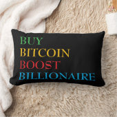 ビットコイン暗号通貨 ランバークッション (ブランケット)