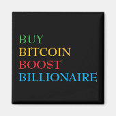 ビットコイン暗号 マグネット (正面)