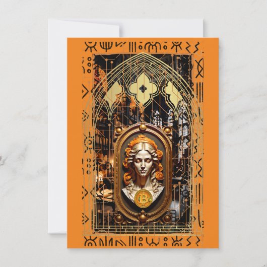 ビットコイン知識 サンキューカード (正面)