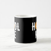 ビットコイン私の幼児を持って コーヒーマグカップ (中央)