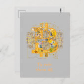 ビットコイン規則 ポストカード (正面/裏面)