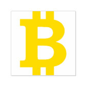ビットコイン記号 セルフインキングスタンプ (デザイン)